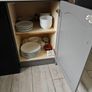 Painted Solid Wood Kitchen and Utility Image 5