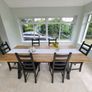 Ikea Skogsta Dining table, 6 chairs and bench Image 2