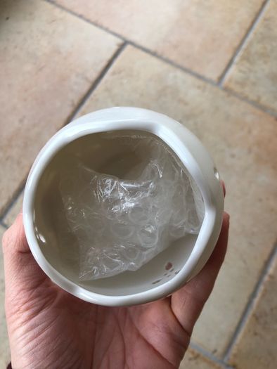 belleek Christmas tea light