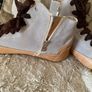 Designer  TOSCA BLU suede and Leather boot size 6-7 Image 4