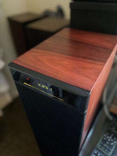 High End Audiophile Quality Meridian DSP5000 Digital Active Speakers Fully active DSP Floorstanders 7k New