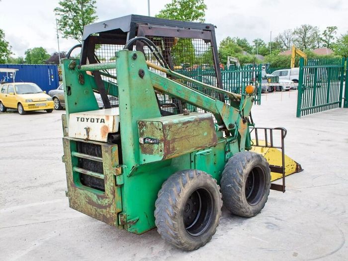 Toyota SDK8 diesel skid steer loader