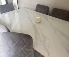 dining table and chairs