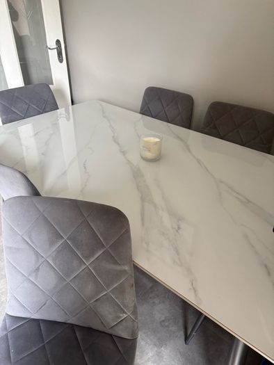 dining table and chairs