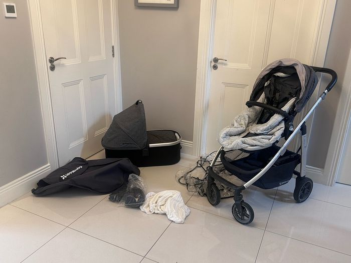 Uppababy Stroller and carrycot and accessories