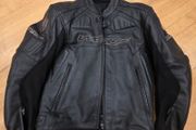 Wolf Titanium Leather Jacket
