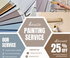 Interior, Exterior Painting & Handyman Services Dublin