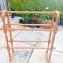 Wooden vintage Towel Rail Image 3