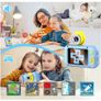 Kids Camera, 2.4in IPS Screen Digital Camera,180 Flip Len Student Camera,Children Selfie Camera Image 6