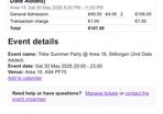2 Tribe Summer Party Tickets