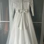 Ivory Flowergirl Dress Age 8 Image 2