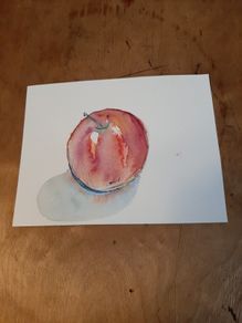 Original art (apple)
