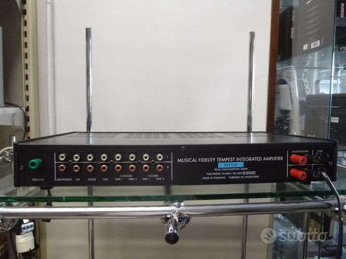 Hi quality hifi Music Fidelity Tempest integrated Amplifier