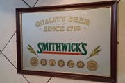 Large Smithwicks 1980s original Pub Mirror