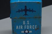 Vintage U.S. Air Force Kadena AB Petrol Lighter  Okinawa Military Collectible