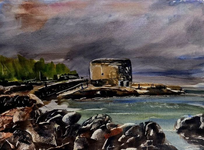 seapoint watercolour