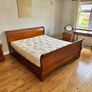 super king mahogany bed frame Image 7