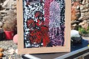 PANIC  Original Acrylic Painting