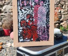 PANIC  Original Acrylic Painting