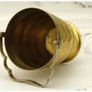 Mid Century Ice Bucket Gold Washed EPNS Image 7