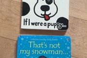 Jellycat If I were a Puppy and That's Not My Snowman