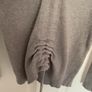 jumper grey v neck jumper m/l adjustable front detail Image 6