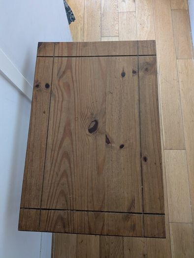 wooden table