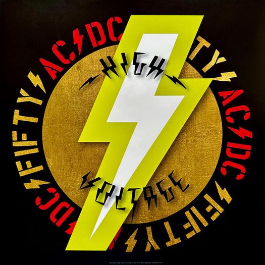 AC/DC High voltage Vinyl, LP, Album, Limited Edition, Reissue, Remastered, Special Edition, Stereo, Gold, 180g, 50th Anniversary