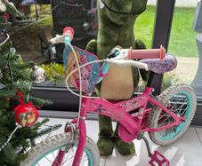 Kids Barbie bike (18")