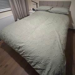 Double Bed, Mattress & Headboard