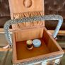 Vintage Sewing Basket West Highland Terrier Arnotts 20th Century VGC Image 4