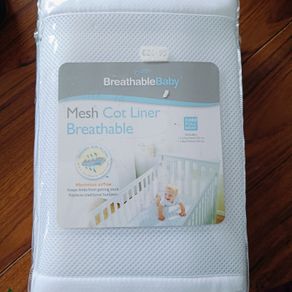 Mesh cot liner 4 sides brand new
