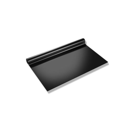 Background foil - black - with glue - oracal