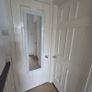 Over The Door Mirror 39cm x 139cm - White Image 2