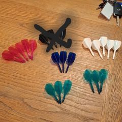 Target K-Flex Integrated darts stems and flights