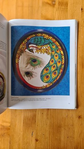 Classic Glass Painting. By Judy Balchin. Inspiration From  The Past. In Good Condition. Large Volume Paperback.
