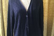 M&amp;S Ladies navy cardigan size 18 - New with tags