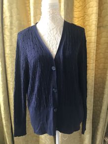 M&S Ladies navy cardigan size 18 - New with tags