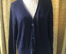 M&S Ladies navy cardigan size 18 - New with tags