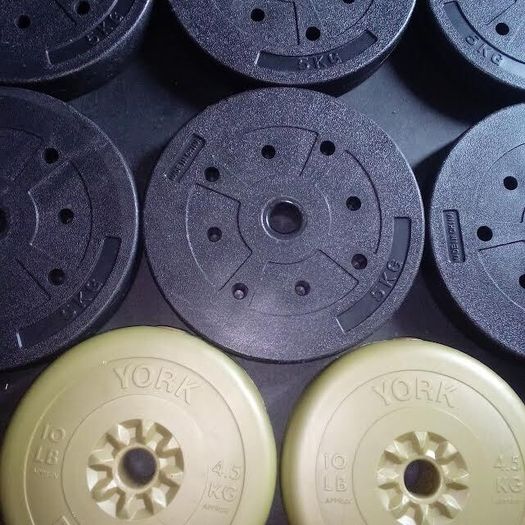 50kg Large Weights Plates Bundle Joblot - Like New - Collect / Deliver