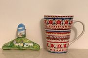 Vintage Italian Food Clip Pastoral Scene