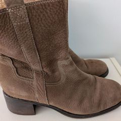 Brown Suede Boots