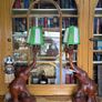 Large pair of wooden elephant lamps Image 7