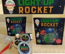 Light Up Rocket Modeling Dough & Light Kit