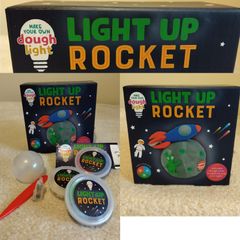 Light Up Rocket Modeling Dough & Light Kit