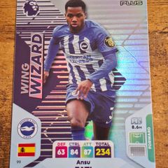 Panini Adrenalyn XL Plus Premier League 2024 Ansu Fati Brighton Wing Wizard - free standard postage