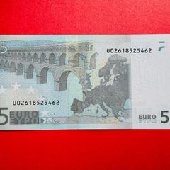 European Union   FRANCE  ( U ) 5 Euro. 2002. ( JCT )PLATE Code  LO23  SCARCE ( Uncirculated )