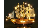 Vintage Style Marine Decoration with lights - great gift