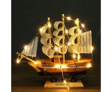 Vintage Style Marine Decoration with lights - great gift