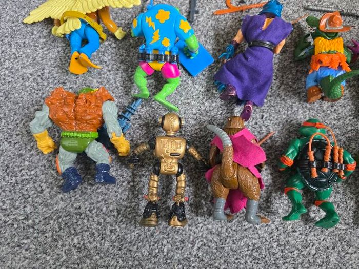 Teenage mutant teenage turtles 1980s vintage toys